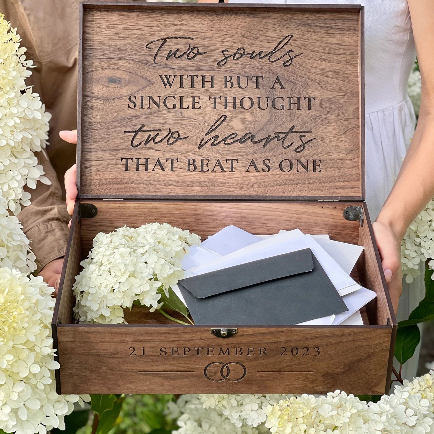 Personalized Wooden Keepsake Box