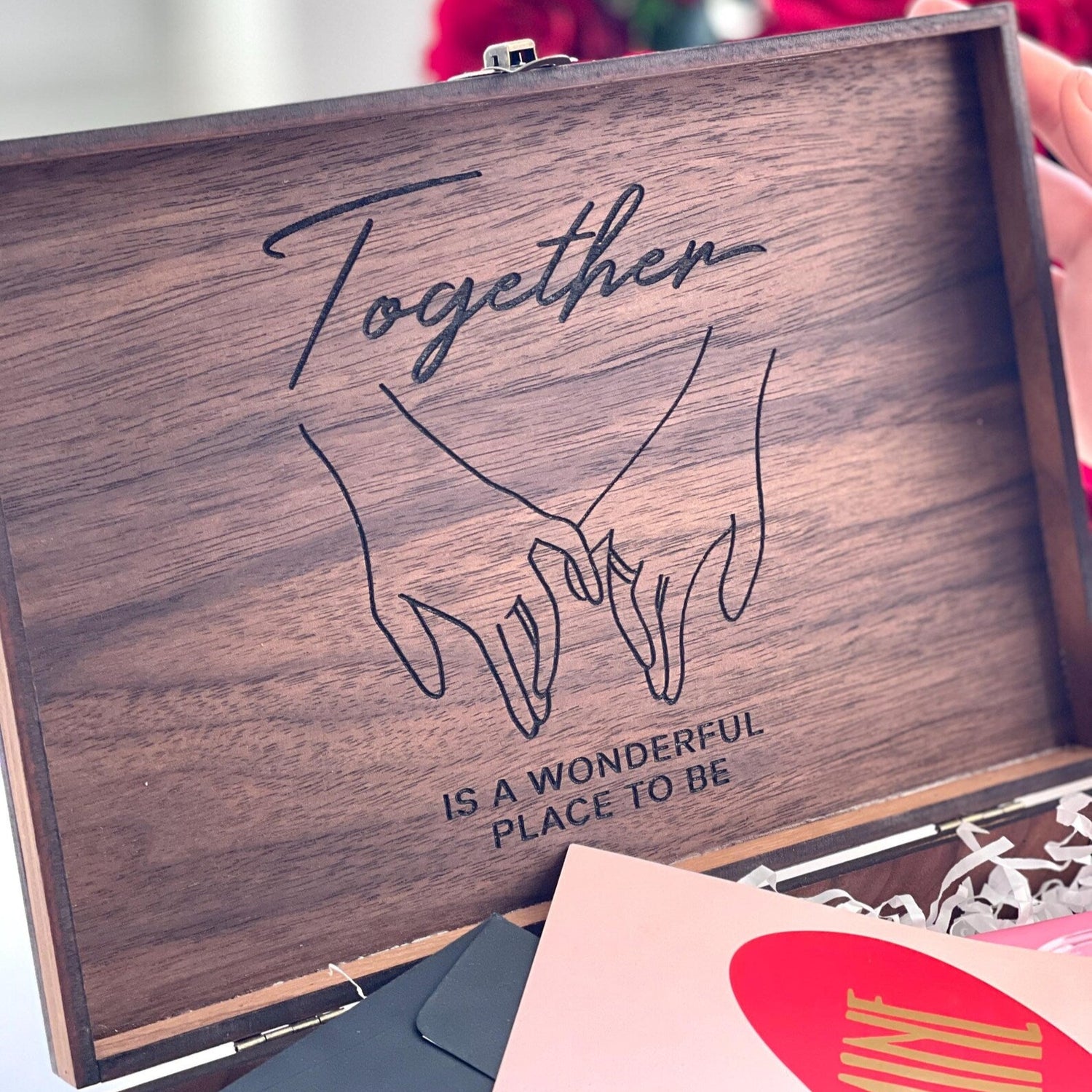 Personalized Wooden Gift Box 