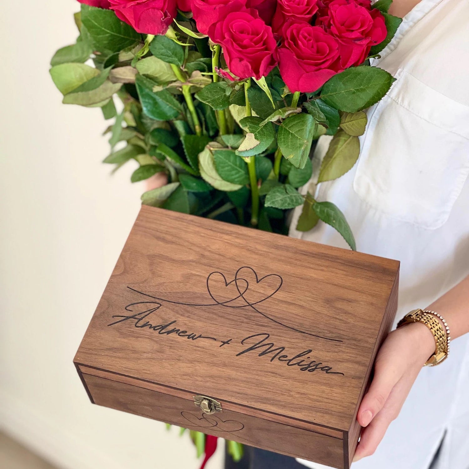 Personalized Wooden Gift Box 