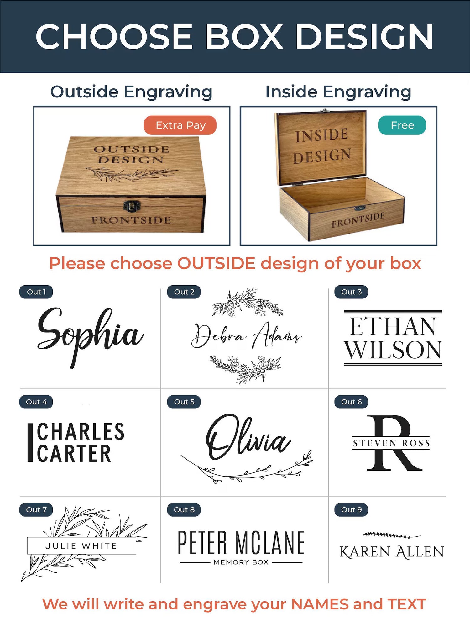 Personalized Gift Box for Her