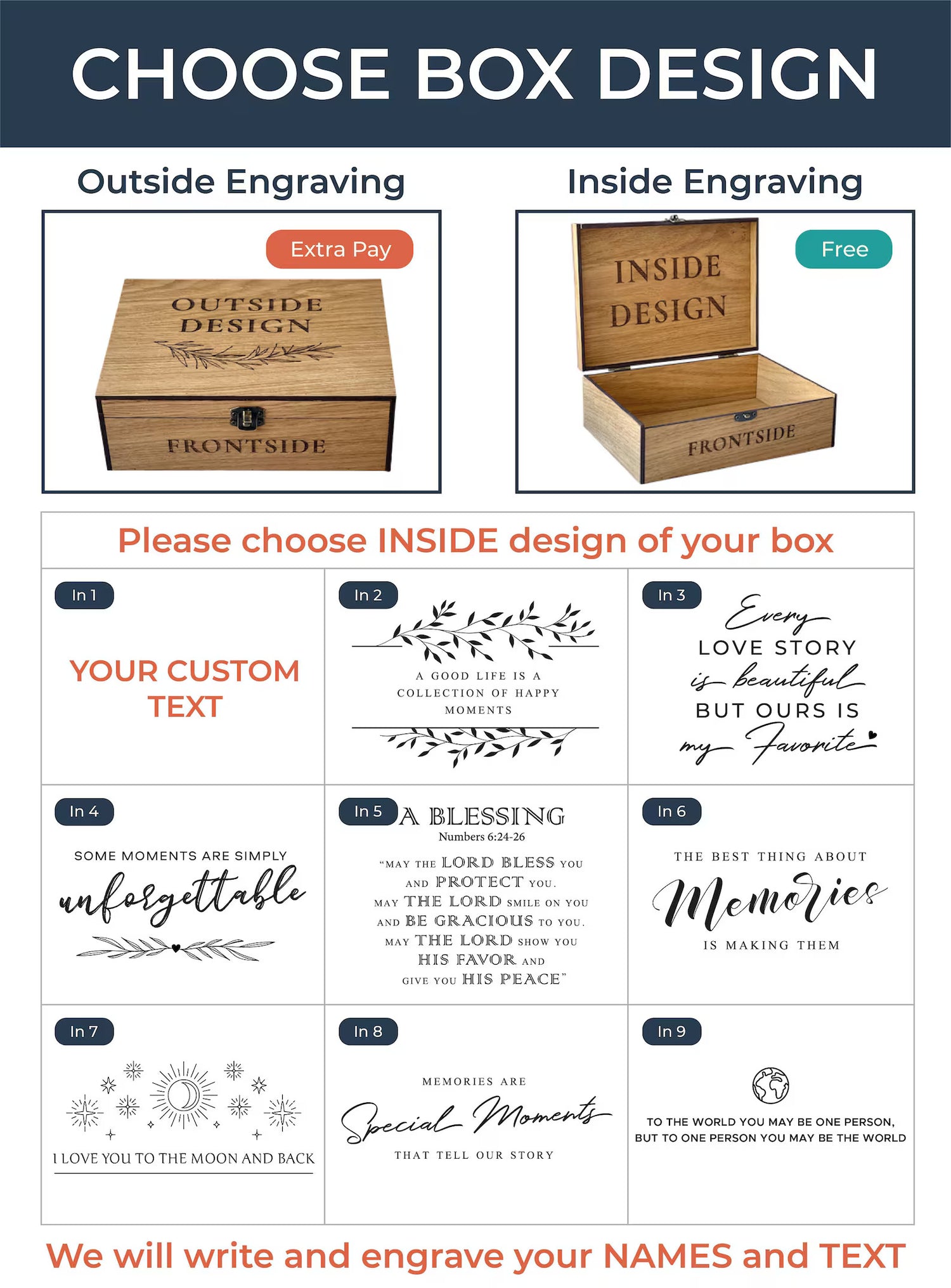 Personalized Gift Box for Her