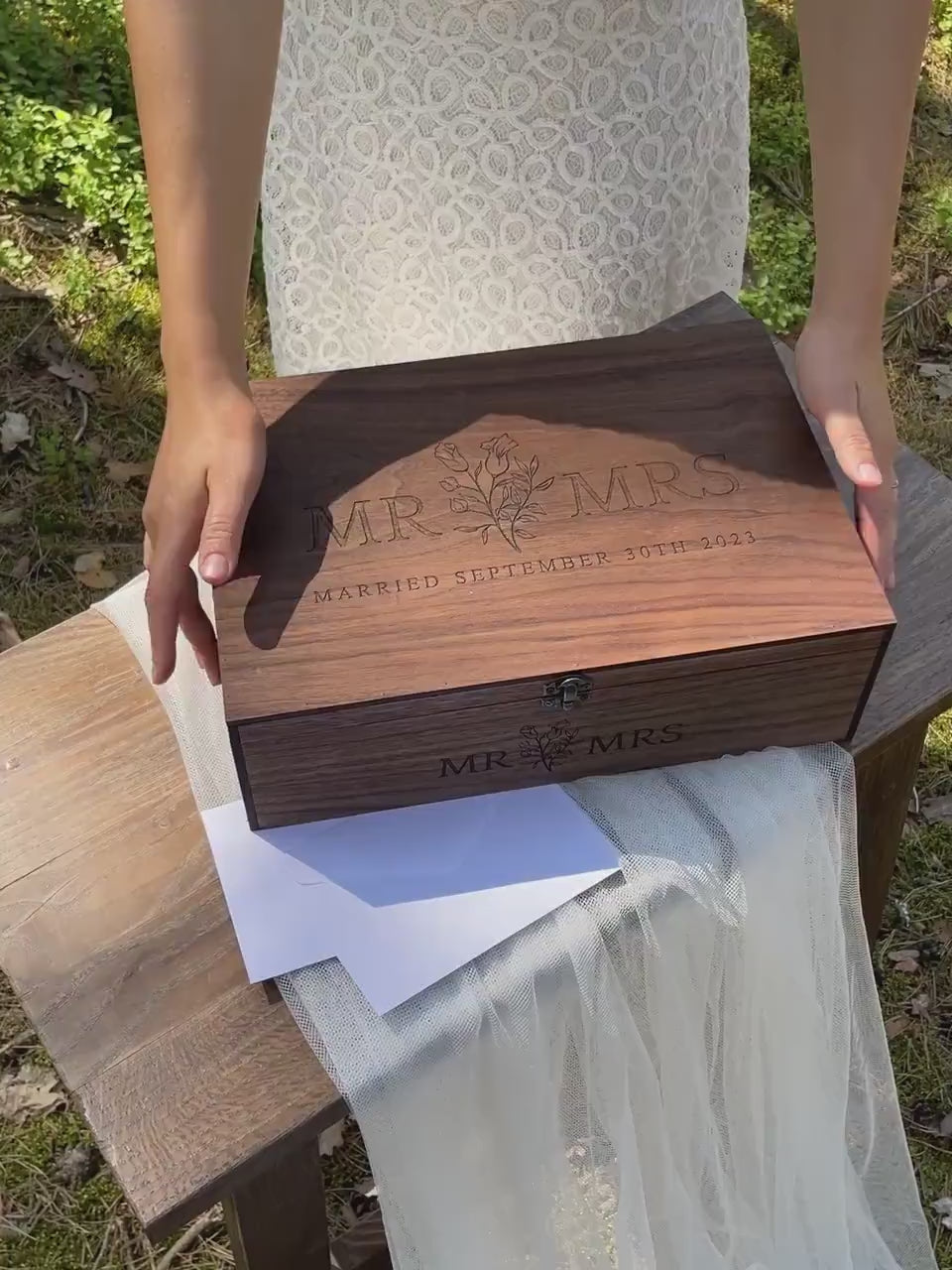 wooden box