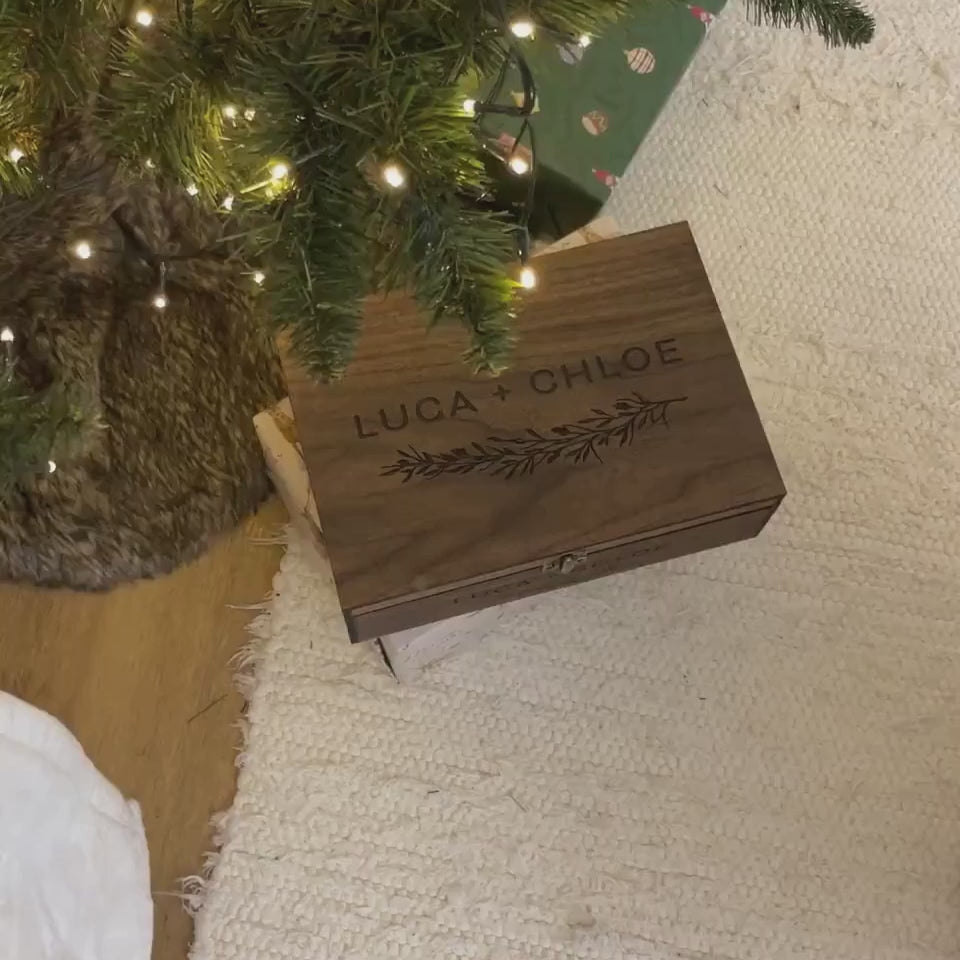 Personalized Wooden Love & Wedding Gift Box
