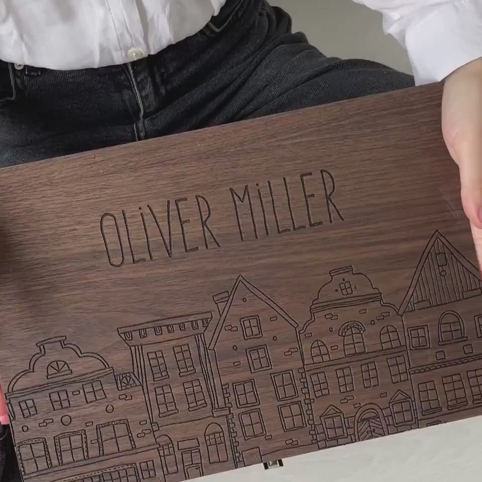 Personalized Baby Memory Box