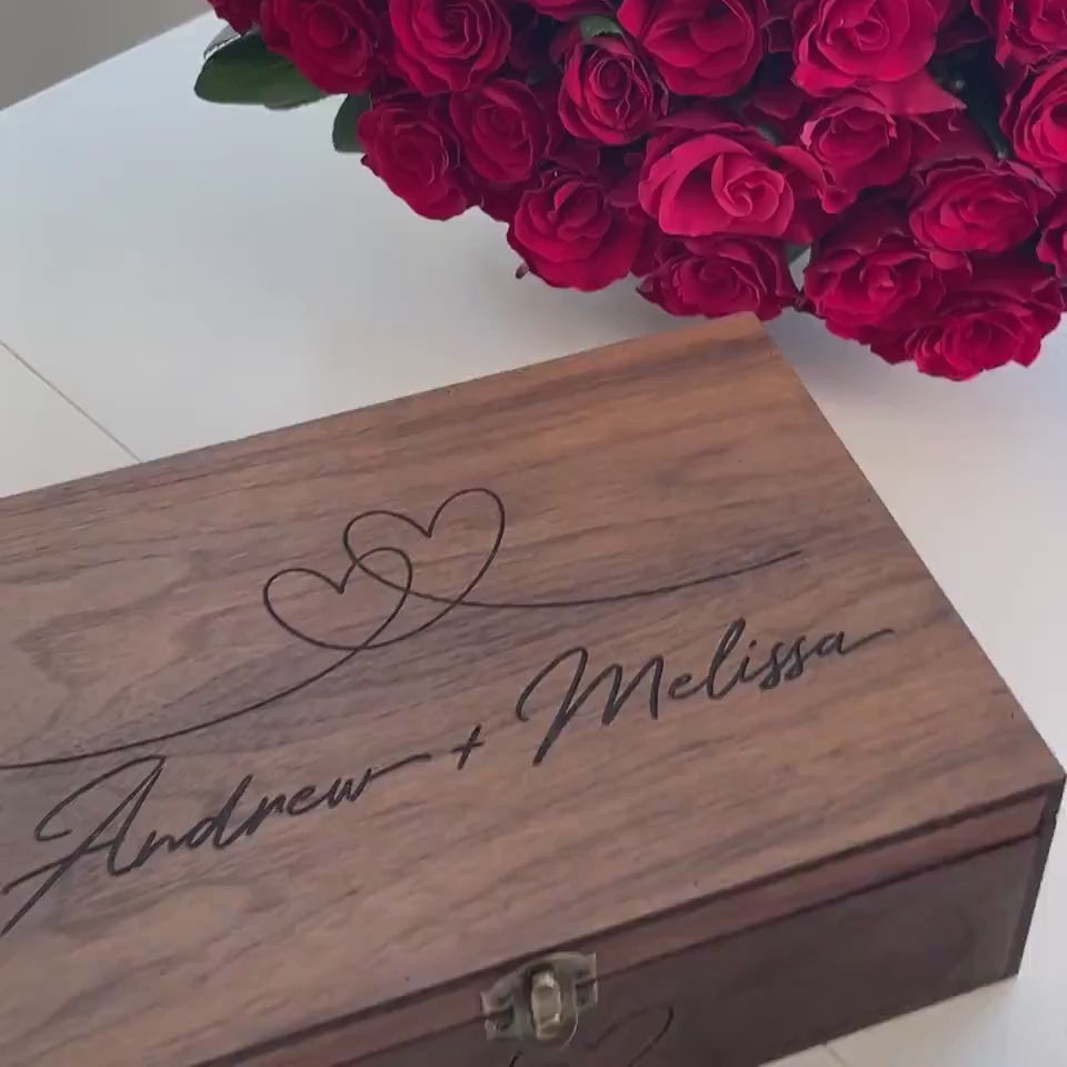 Personalized Wooden Gift Box 