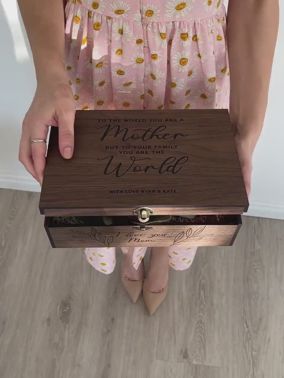 wooden box