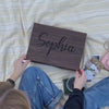 Engraved wooden gift box
