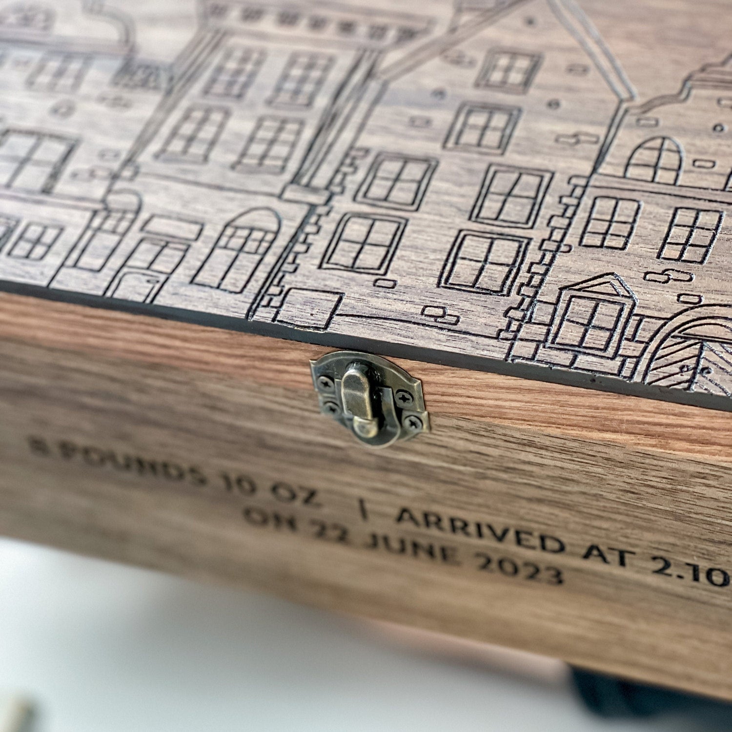 Keepsake Memory Baby Box - Christmas first birthday new baby gift, Birthday boxes, Baby boy, girl, baby shower gift, Newborn boy girl gift